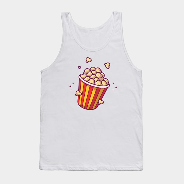 Popcorn Cartoon Tank Top by Catalyst Labs